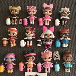 LOL dolls Glitter Series Complete Set Original Release